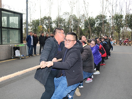 舉辦迎新年職工趣味運動會，共度歡樂時光